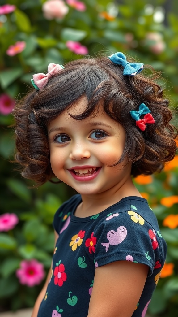 15 Adorable Curly Hairstyles for Kids to Try Out
