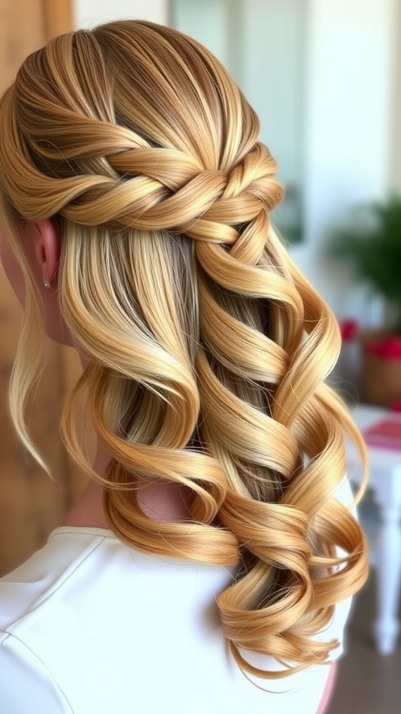 12 Stunning Half Up Half Down Curly Hairstyles to Try