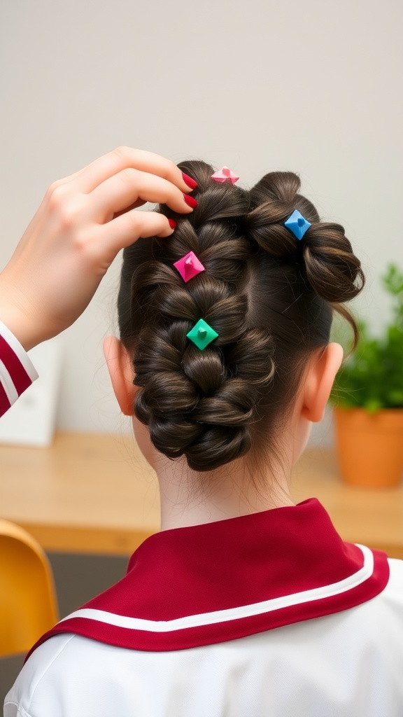 12 Gorgeous Curly Hairstyles for School Day Looks