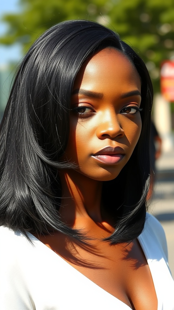 13 Stunning Hairstyles for Black Women with Natural Straight Hair