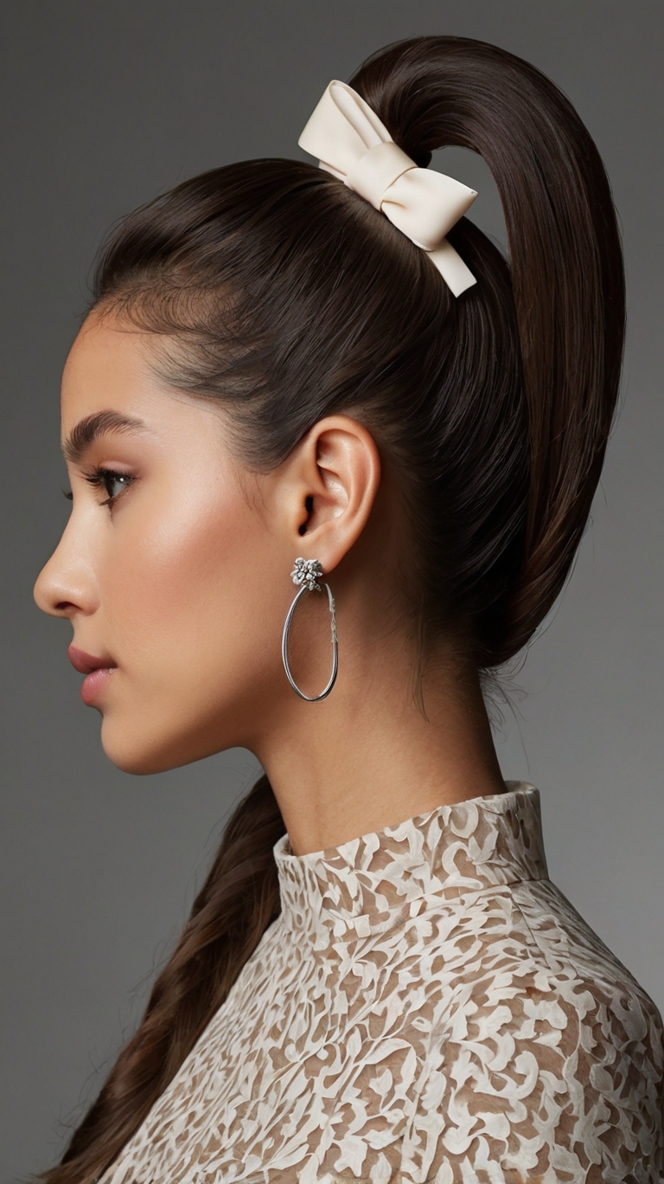 15 Easy Tips for a Perfect Slick Back Ponytail: Shine, Volume & Style