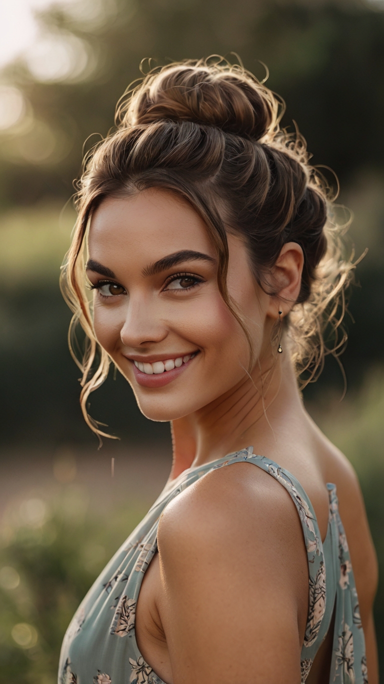 15 Slick Back Bun Hairstyles for a Polished, Chic